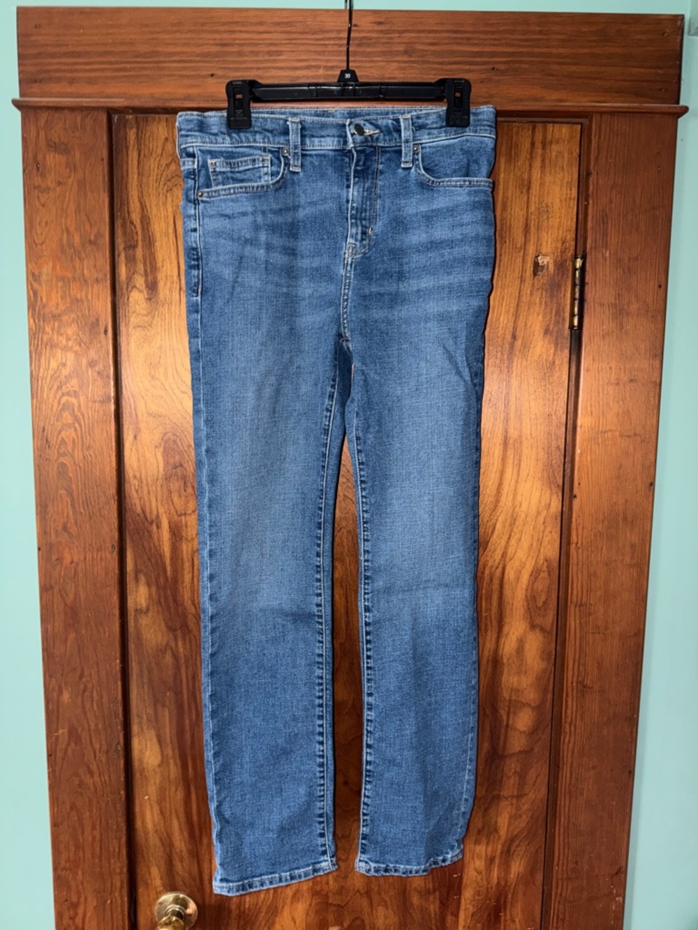 Old Navy Blue Straight-Leg boys Jeans 16 slim